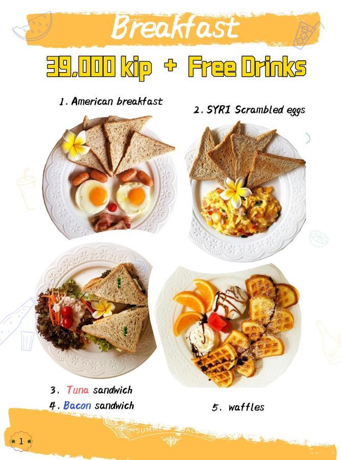Syri Guesthouse Vientiane Hostel & Cafe 외부 사진